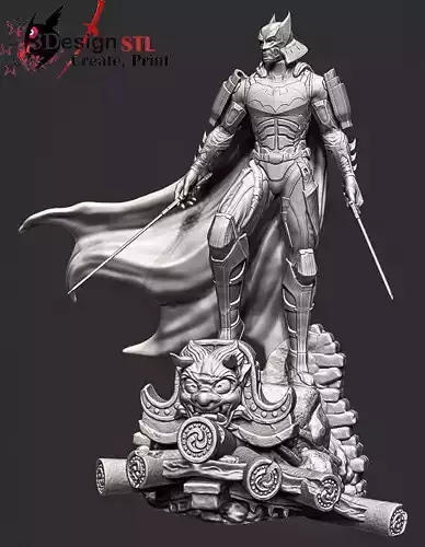 Batman Samuray 3D print model