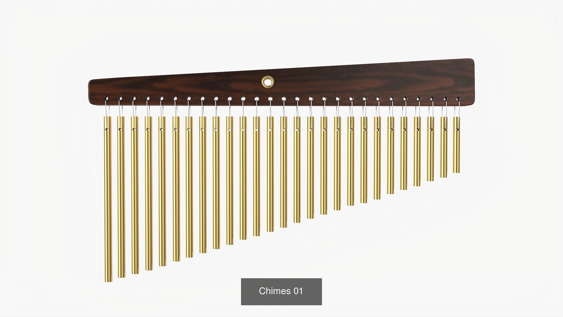 Chimes and woodwind 3D Model Collection_1