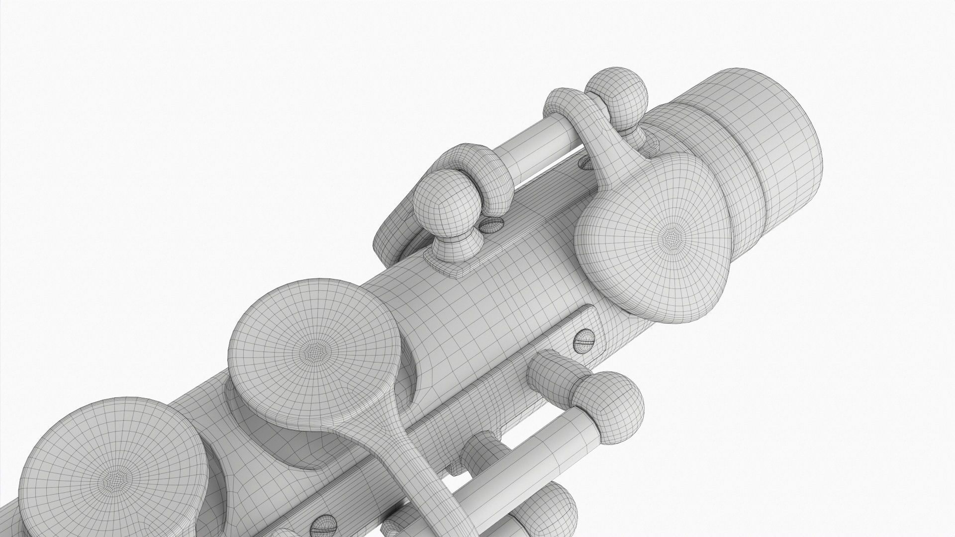 Chimes and woodwind 3D Model Collection_25