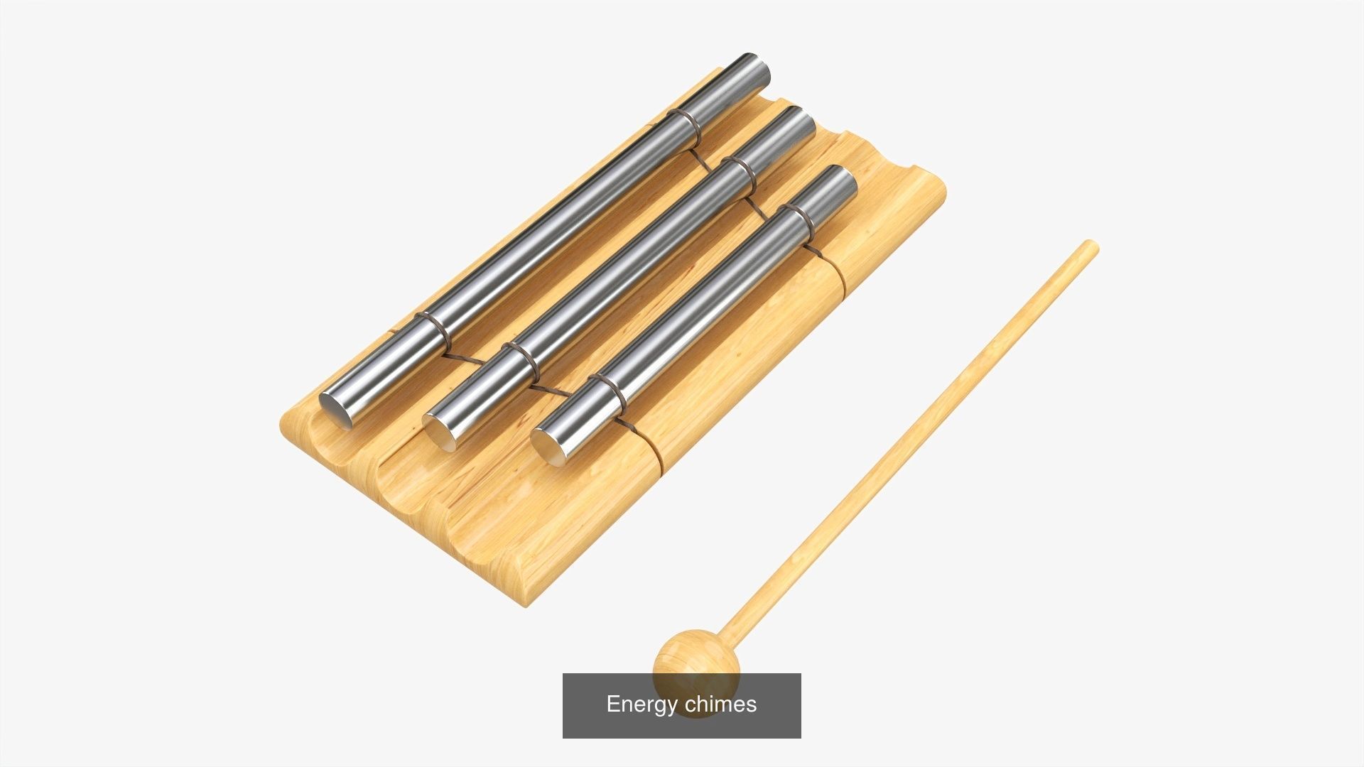 Chimes and woodwind 3D Model Collection_3