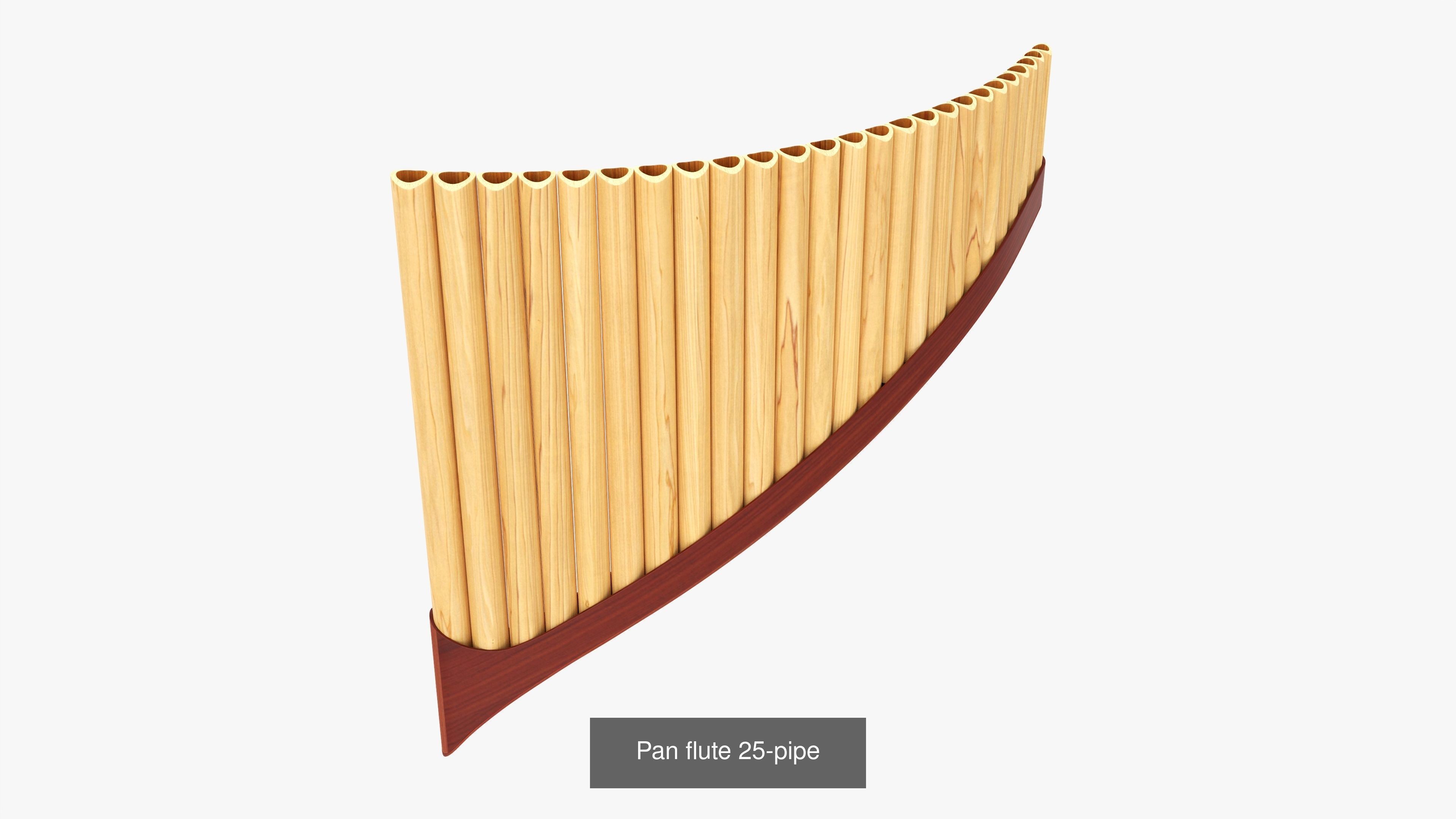 Chimes and woodwind 3D Model Collection_5