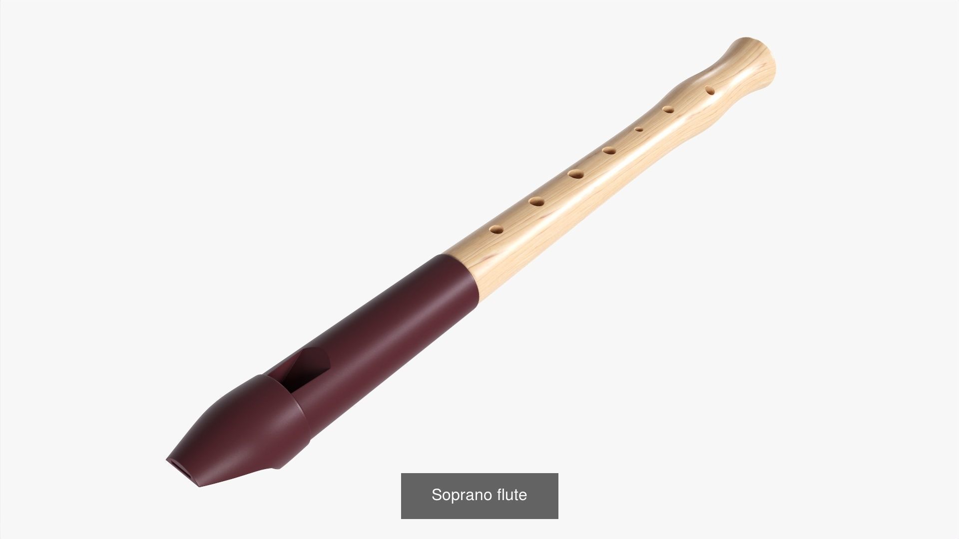 Chimes and woodwind 3D Model Collection_6