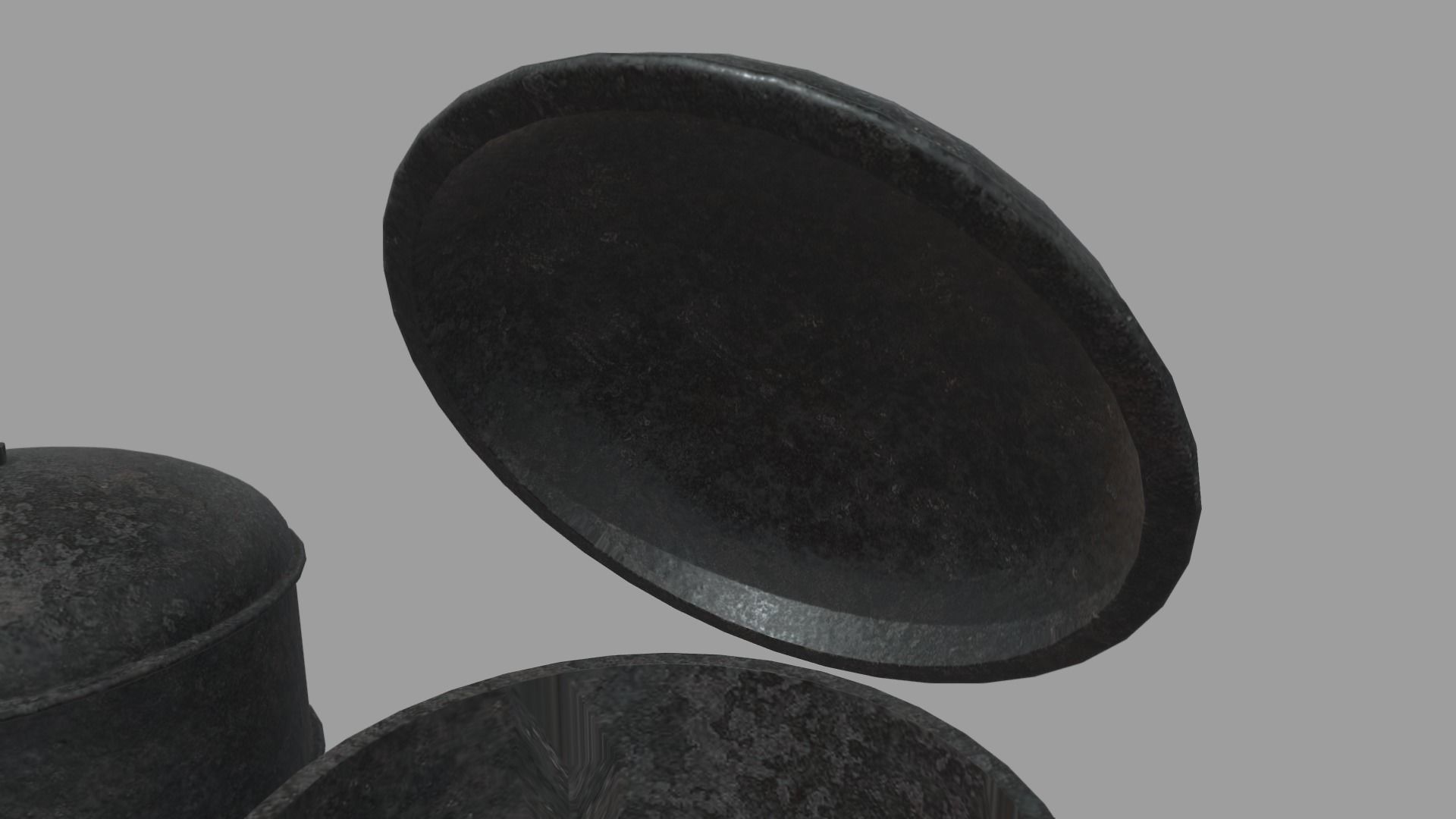 Petrol Can Low-poly 3D model_4