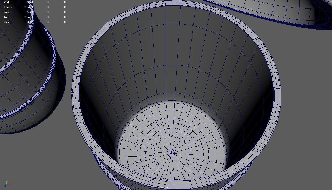 Petrol Can Low-poly 3D model_11