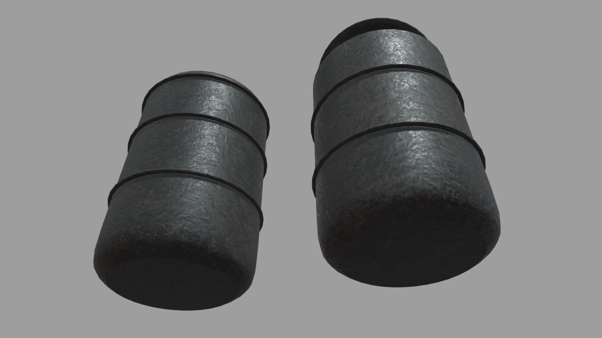 Petrol Can Low-poly 3D model_2