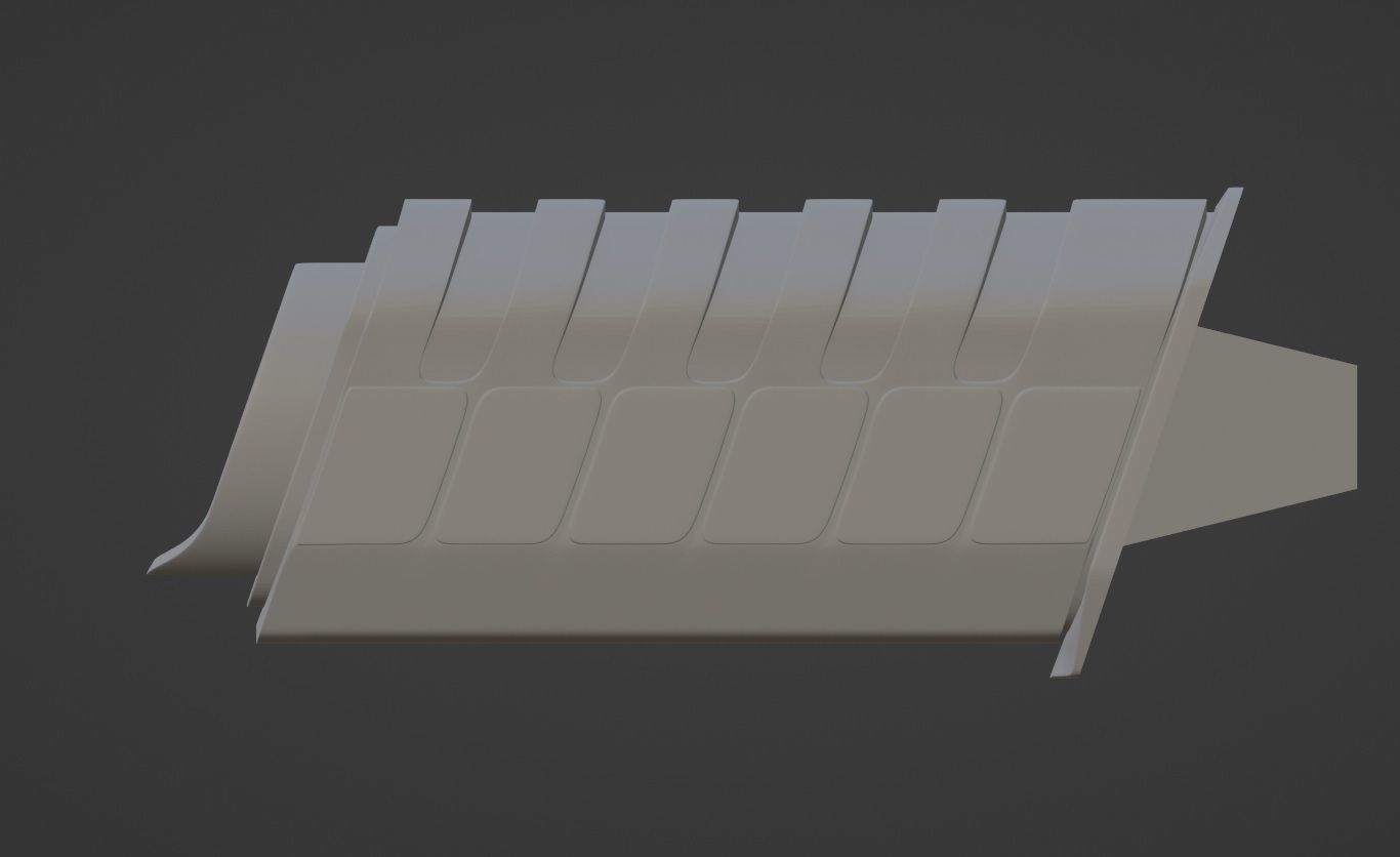 Predator Shoulder Cannon 3D print model_2