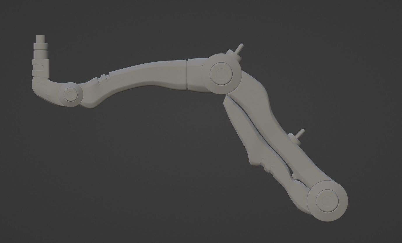 Predator Shoulder Cannon 3D print model_4