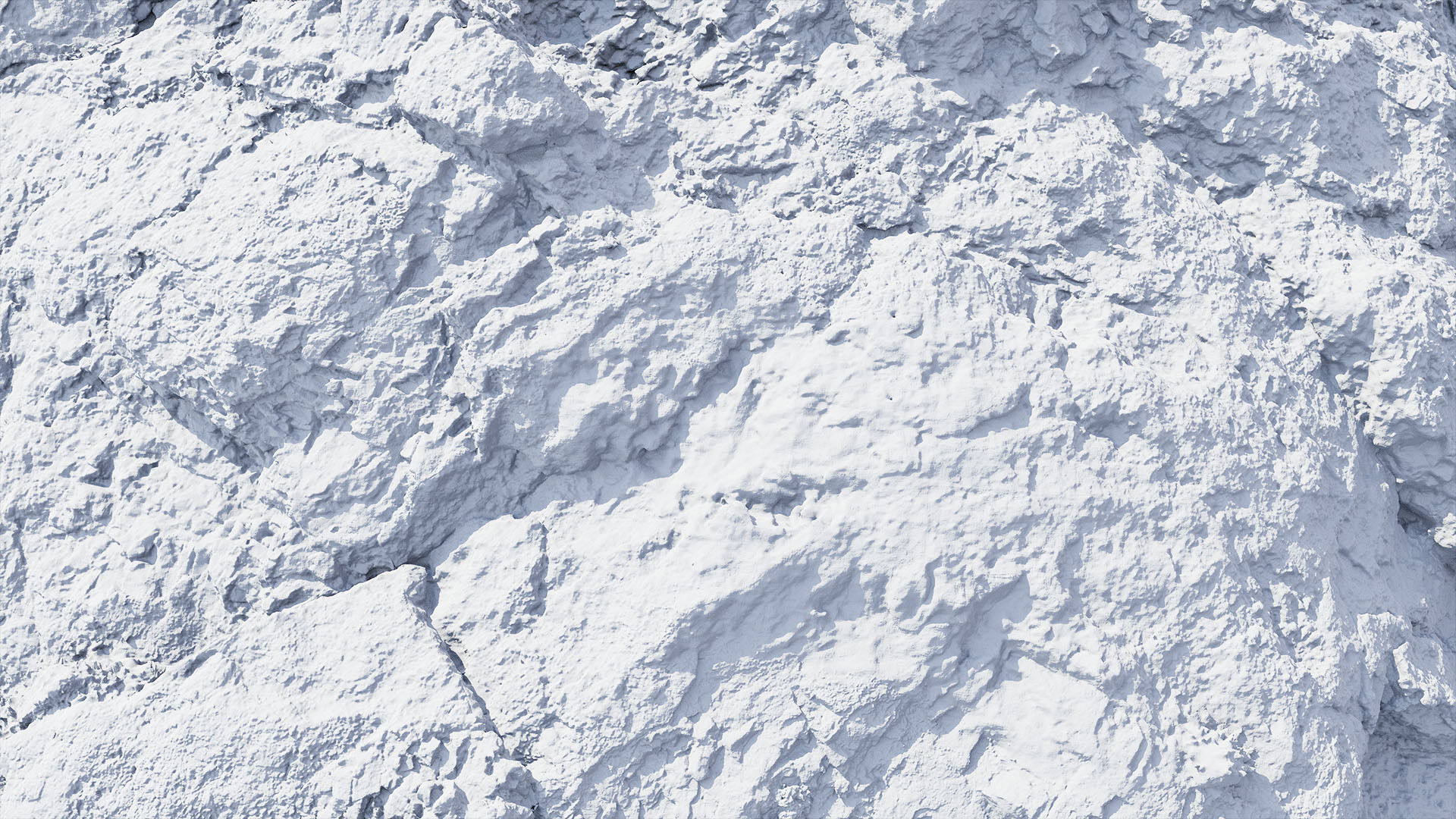 Large Mountain Cliff  Boulder PBR Scan Low-poly 3D model_12