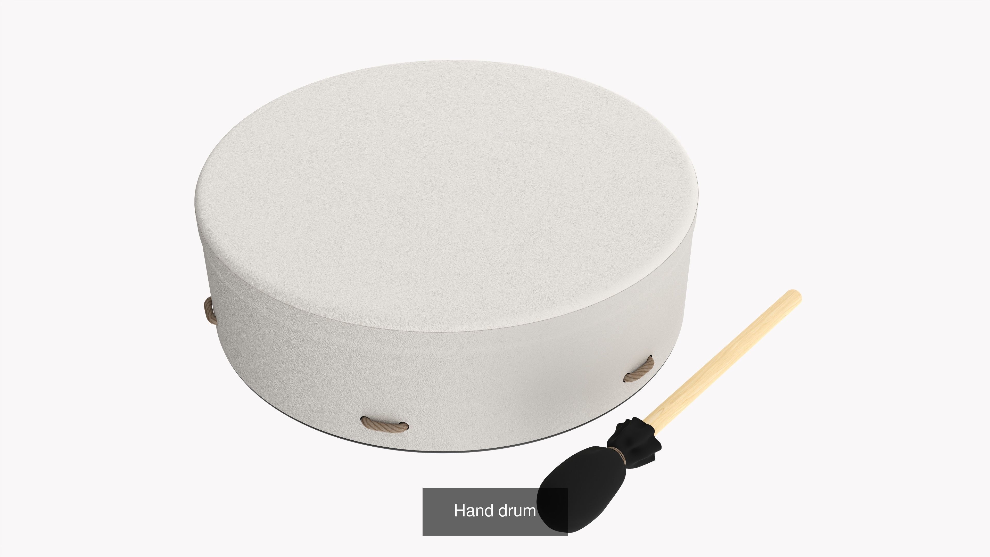 Various PBR drums 3D Model Collection_6