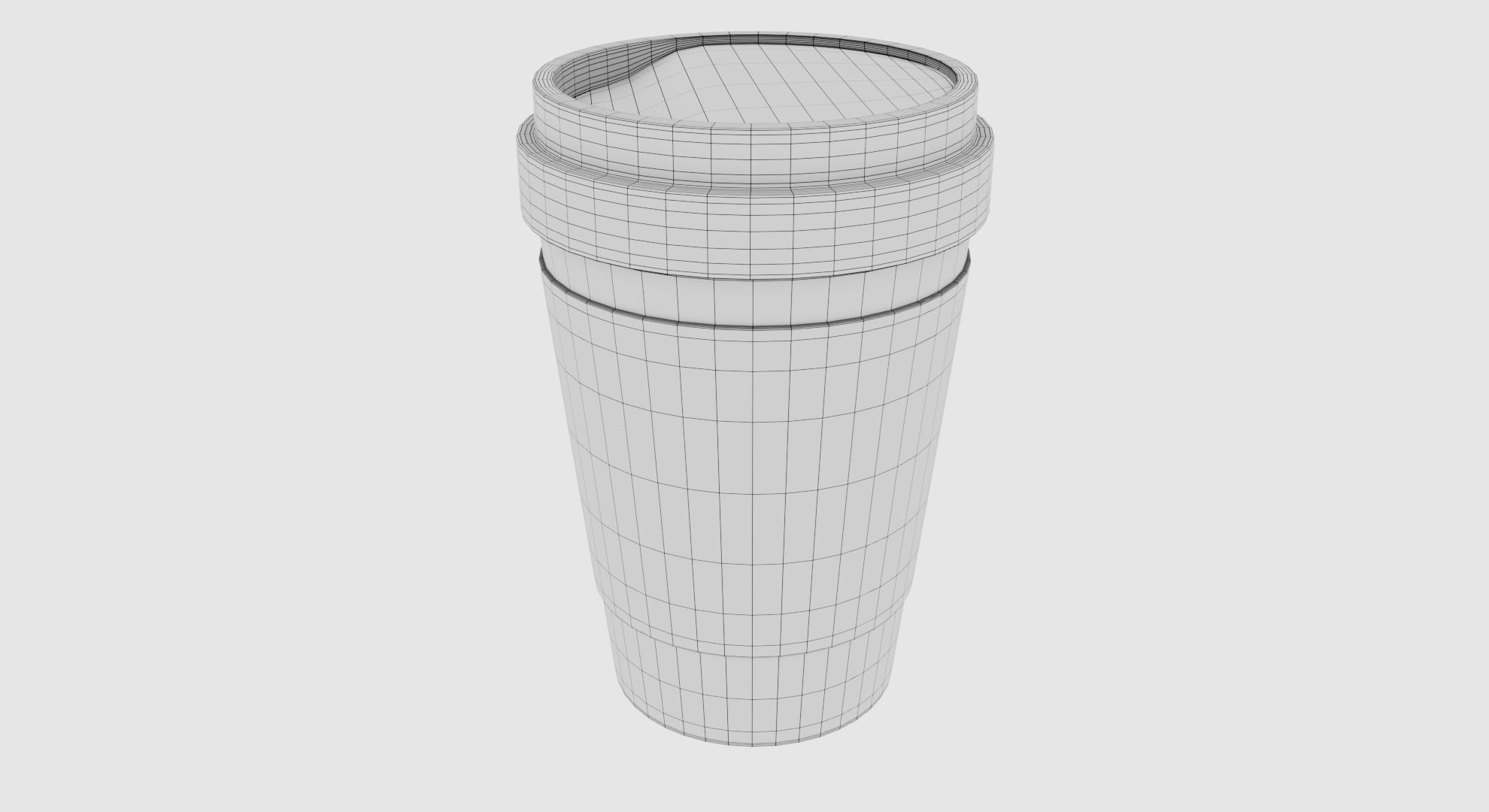 Paper Coffee Cup 3D Model 3D model_5