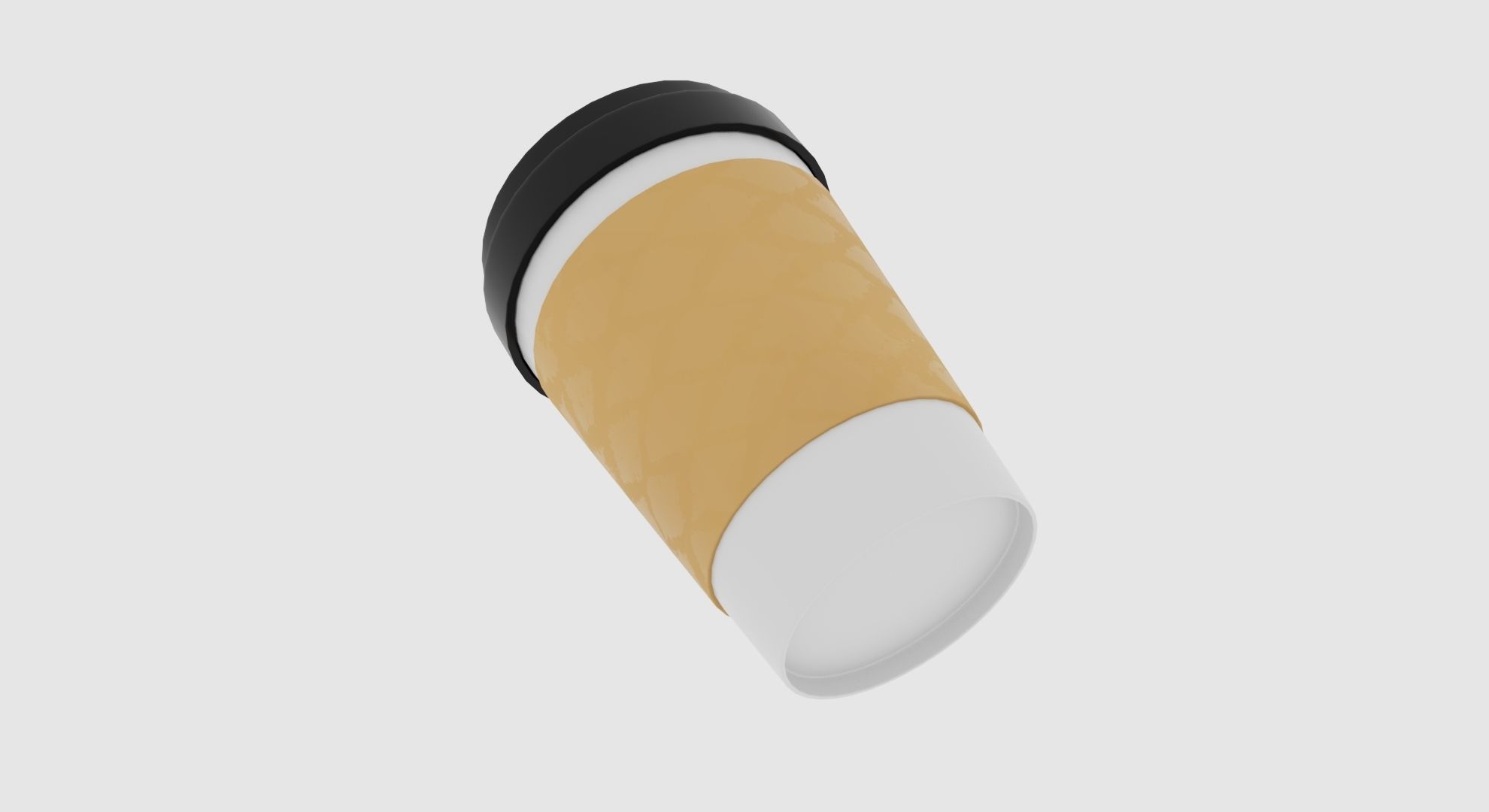 Paper Coffee Cup 3D Model 3D model_2
