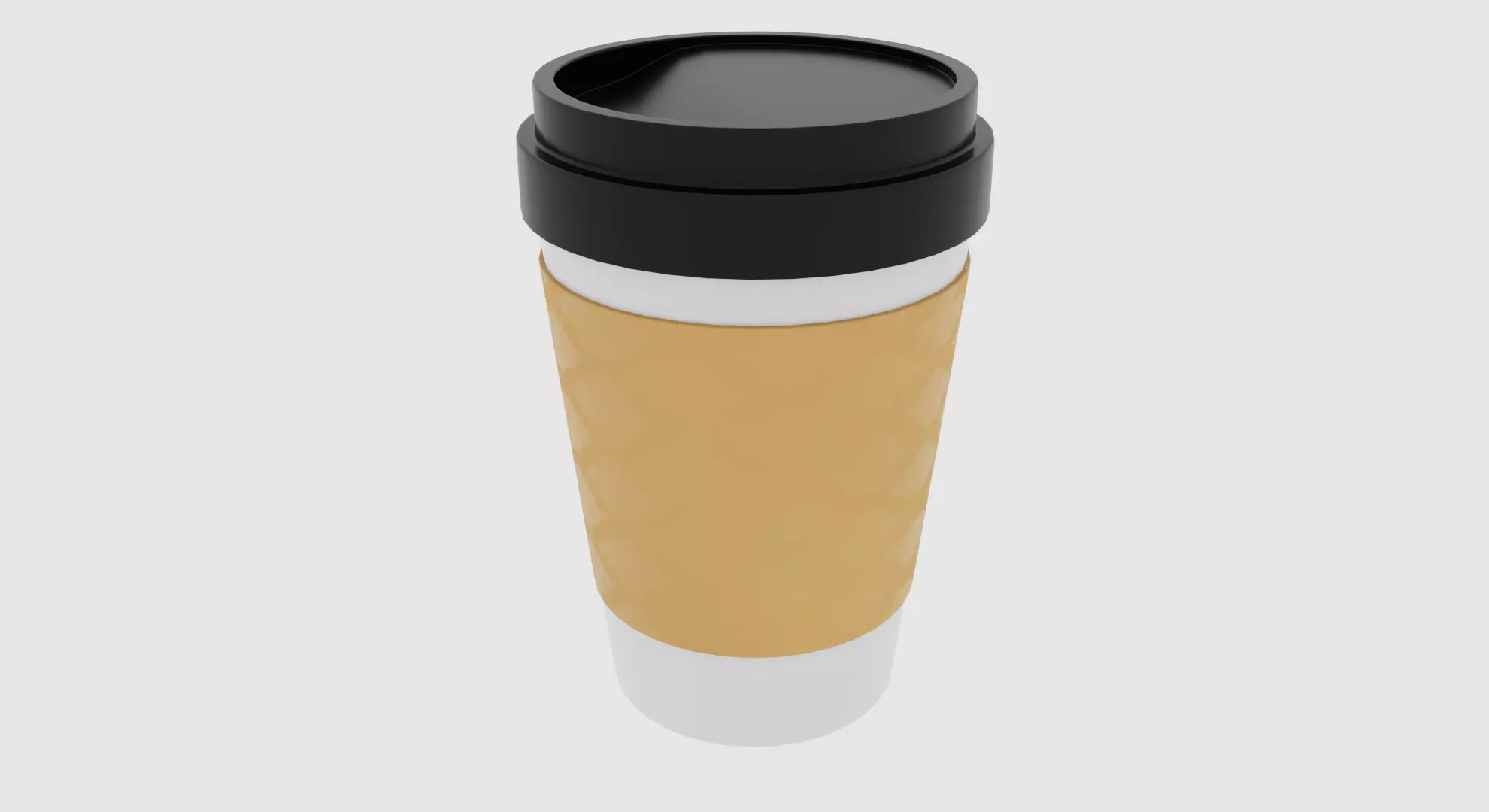 Paper Coffee Cup 3D Model 3D model_0