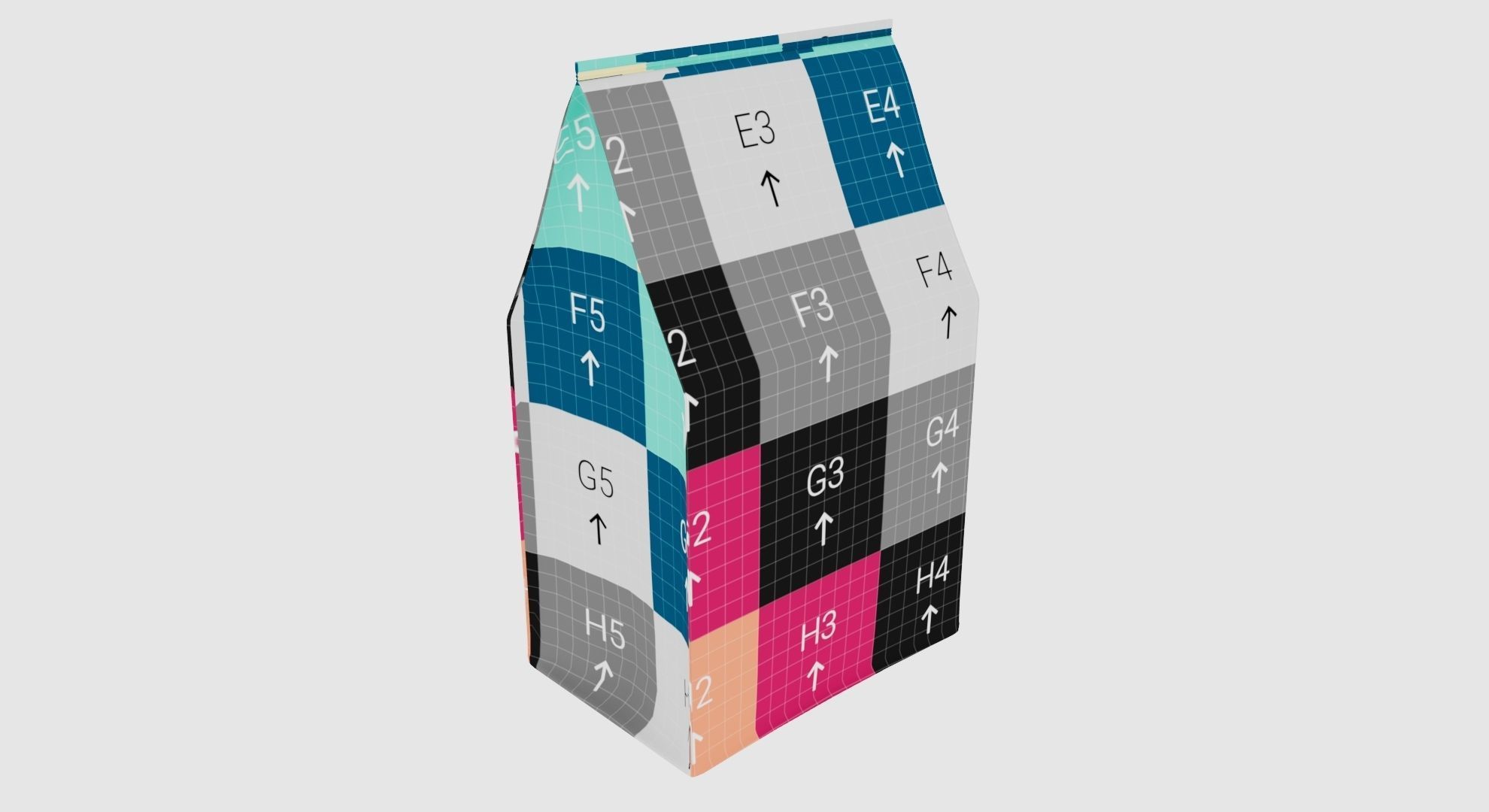 Coffee Bag Free 3D Model Free 3D model_2