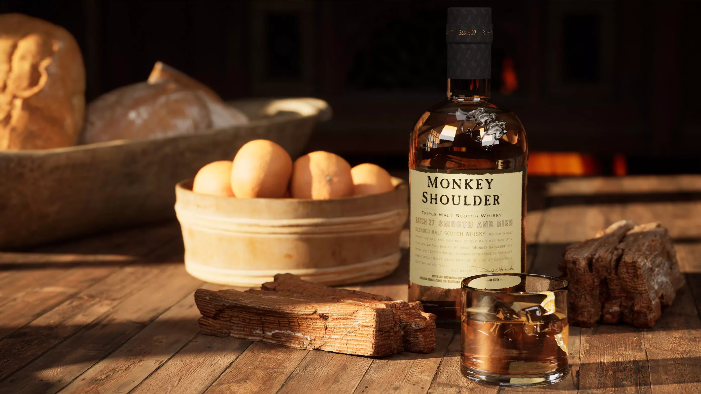 Monkey Shoulder Bottle 3D model