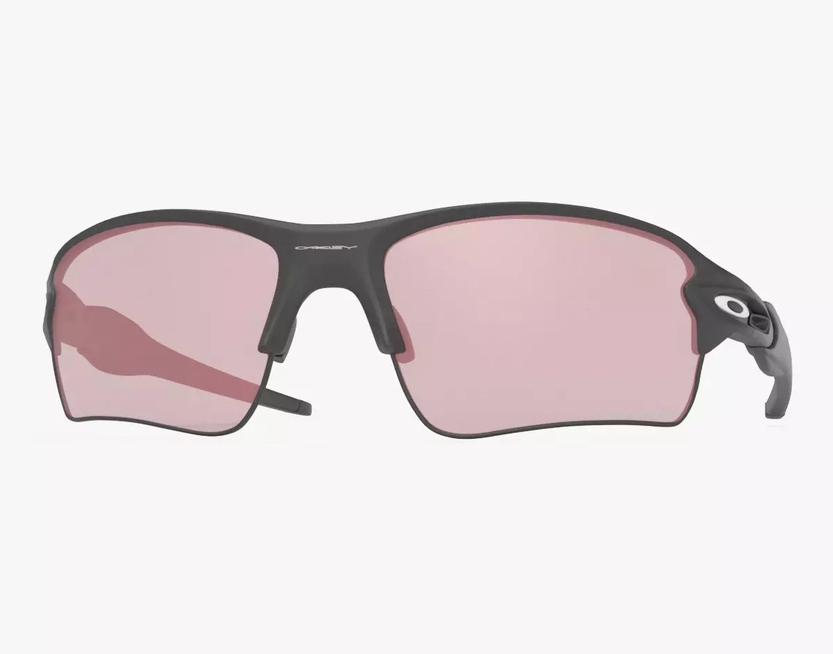 Sunglass Oakley Flak 2 XL Prizm Dark Golf Lenses Steel Frame 3D model