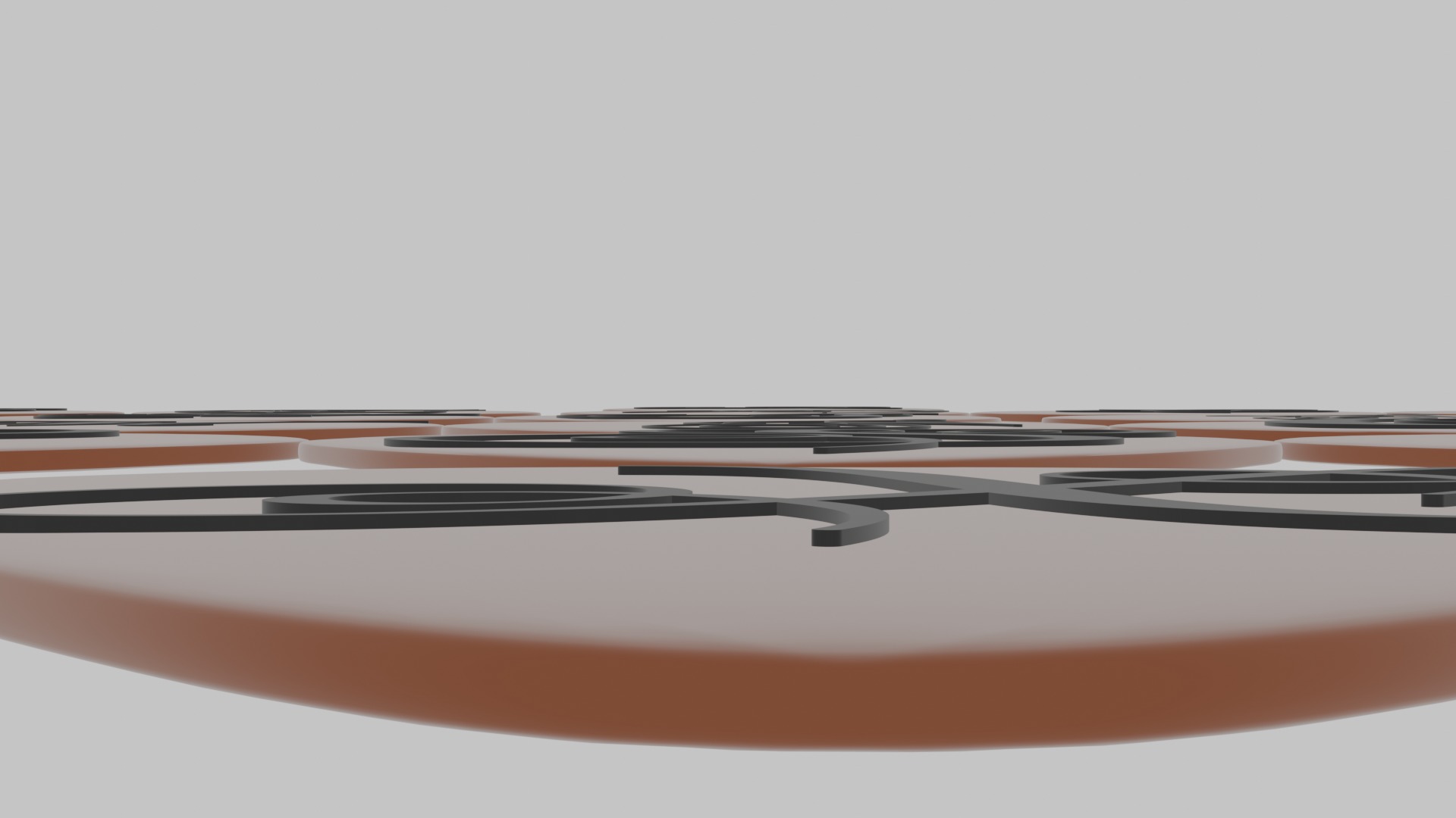 guitar picks 3d print ready all letters  3D print model_1