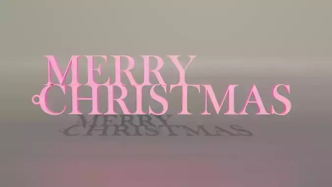 Christmas Keychain 3D print model Christmas Keychain 3D print model