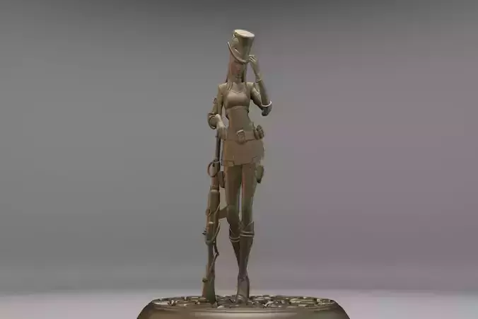 CAITLYN - LEAGUE OF LEGENDS 3D print model