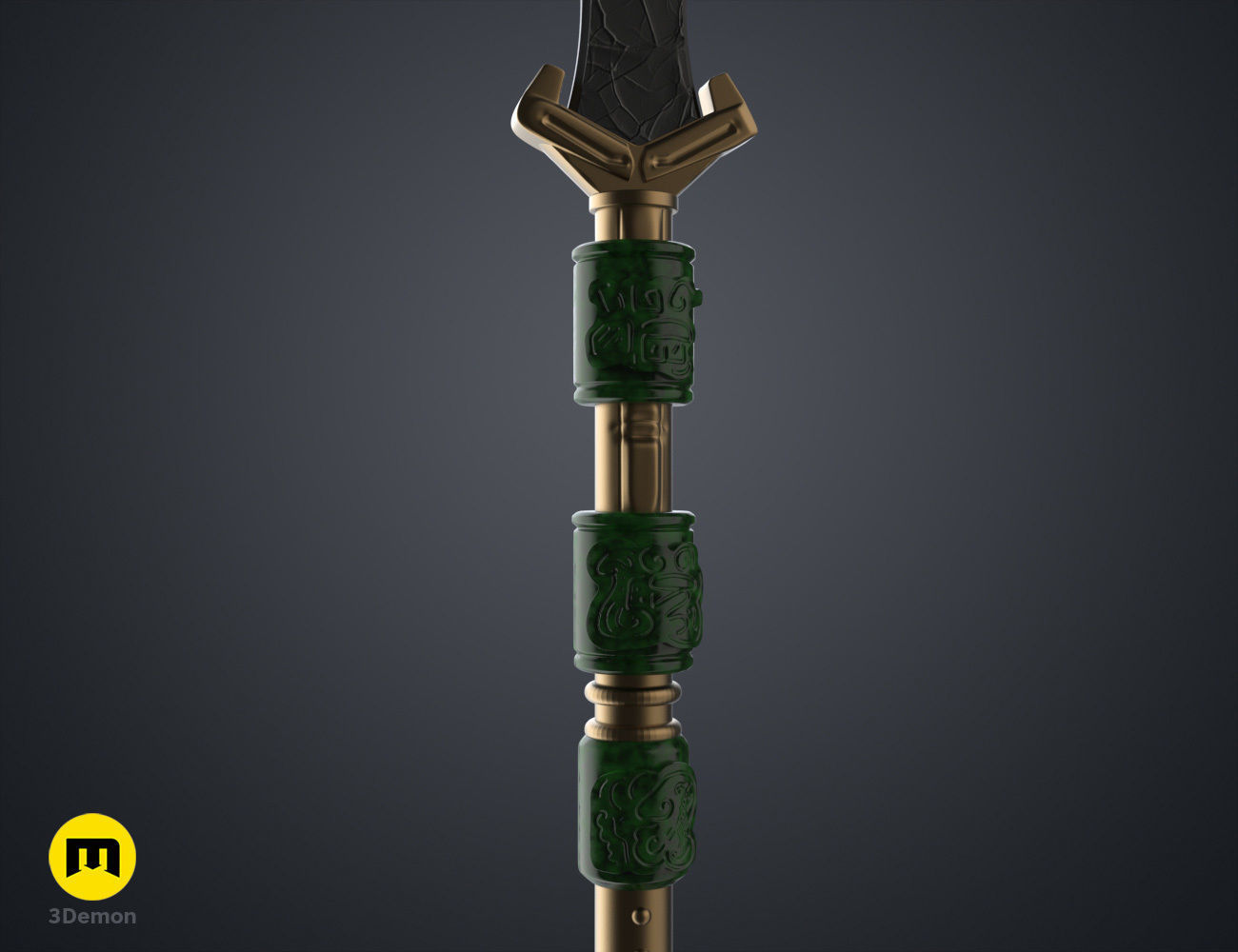 Namor Armor and Spear - Wakanda Forever 3D print model_31