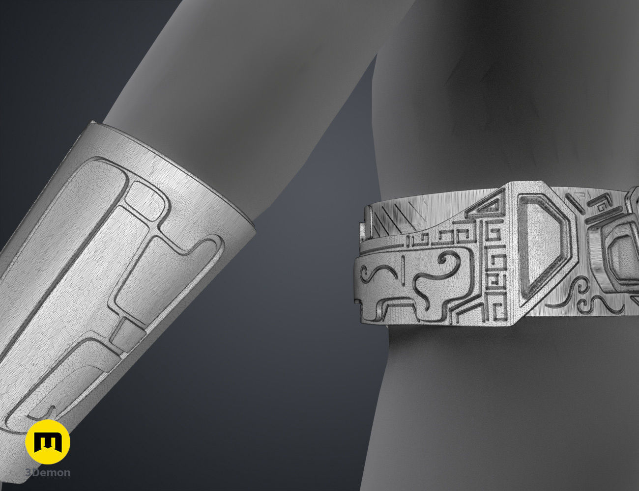 Namor Armor and Spear - Wakanda Forever 3D print model_22