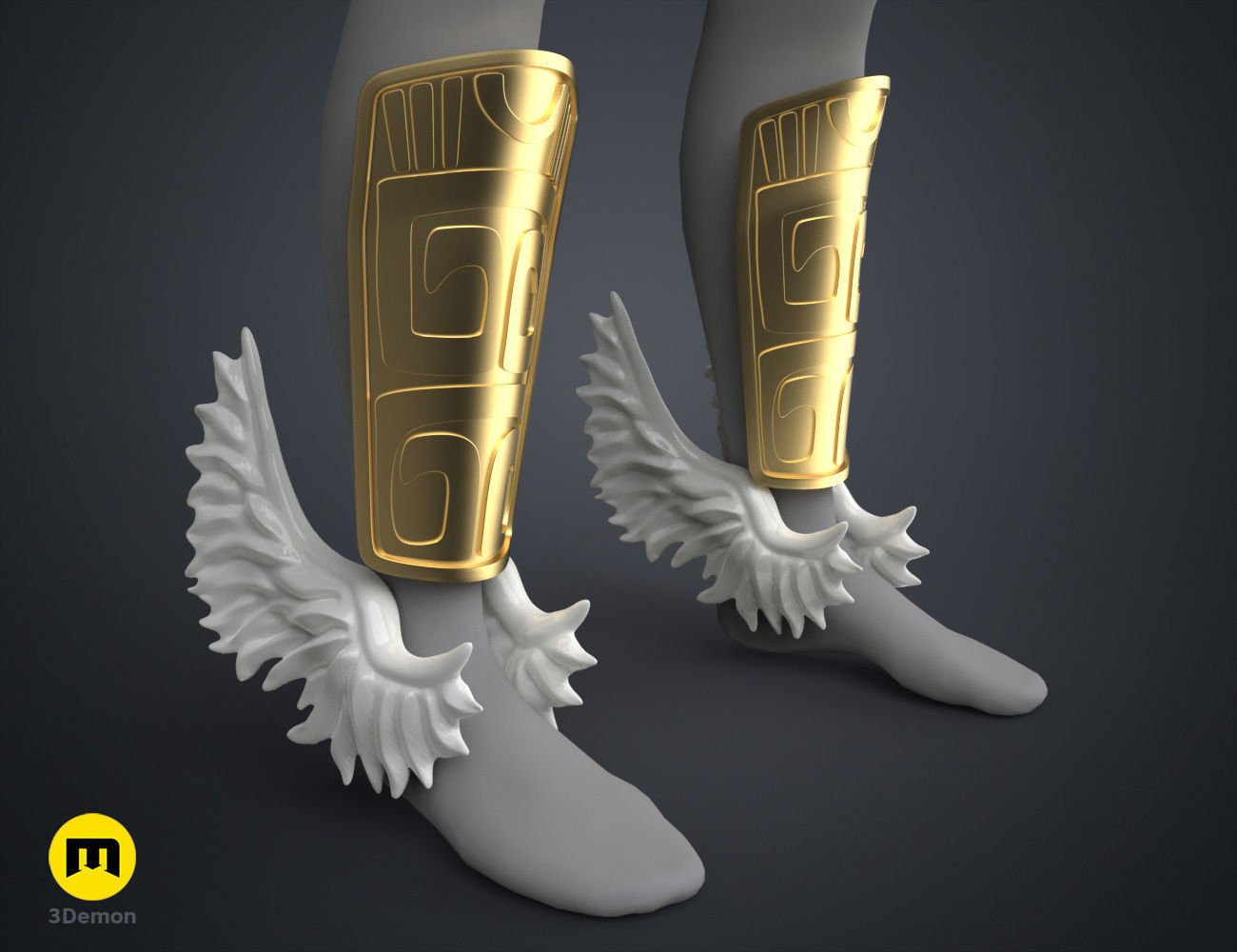 Namor Armor and Spear - Wakanda Forever 3D print model_6