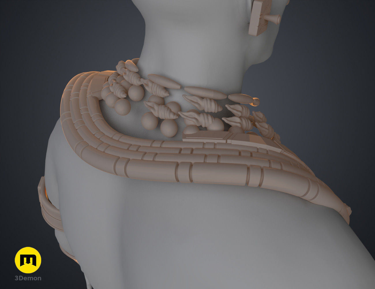 Namor Armor and Spear - Wakanda Forever 3D print model_17