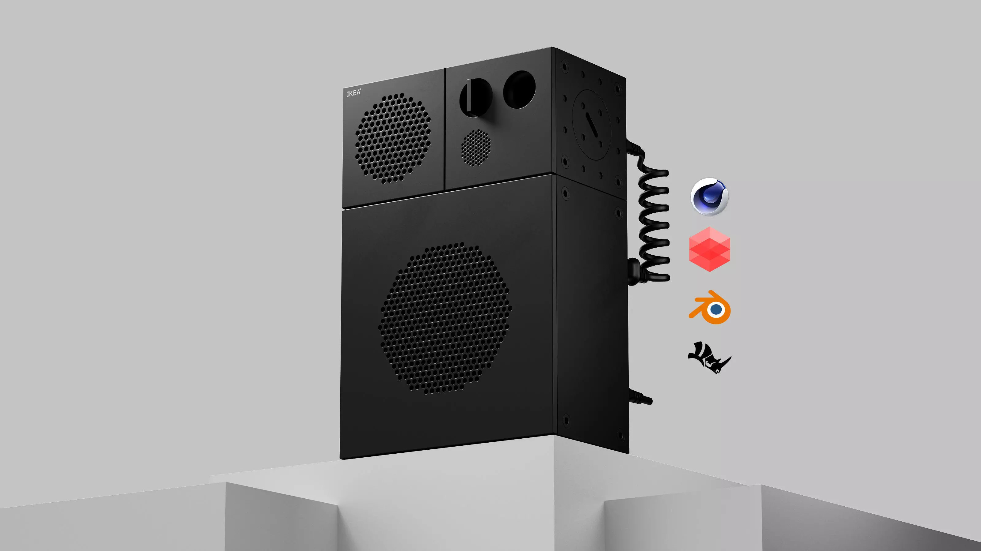 IKEA x Teenage Engineering - Frekvens 3D model_0