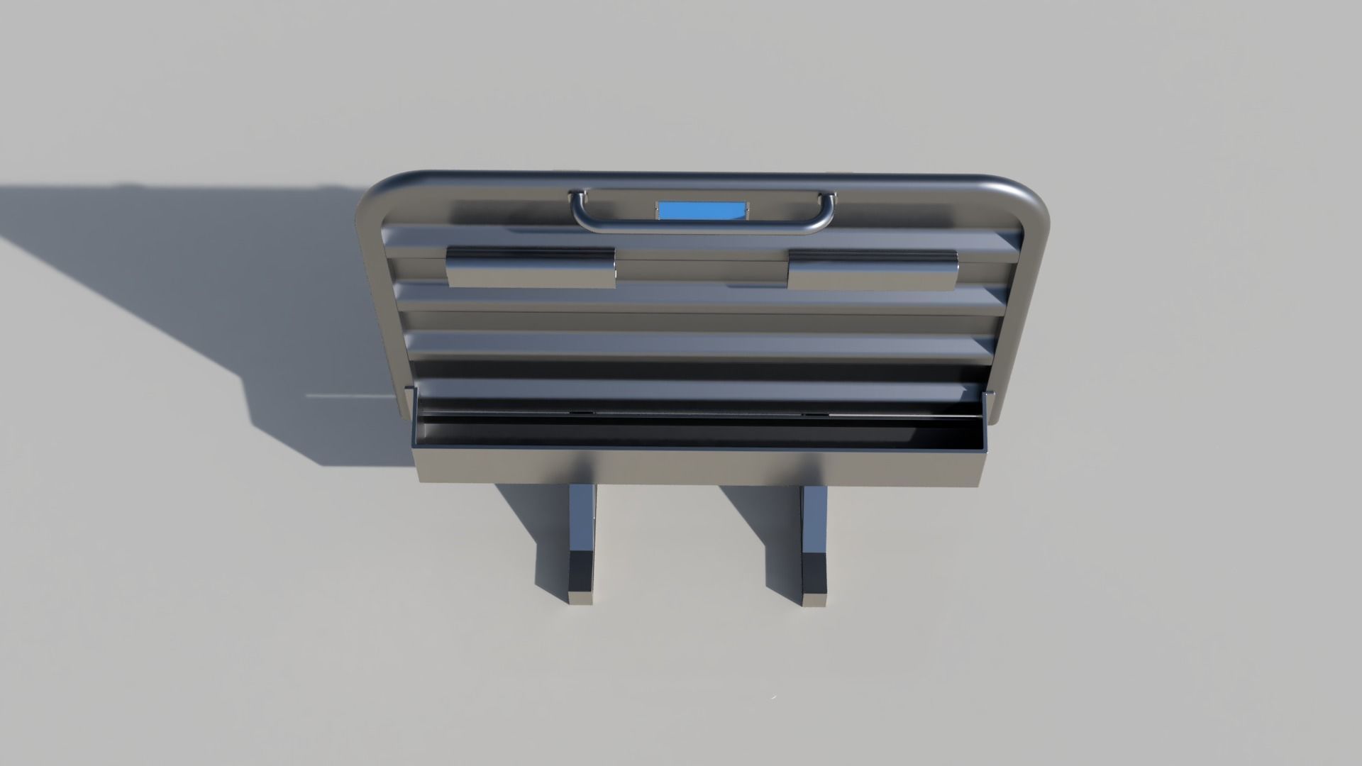 Cabin rack tool box 3D model_3