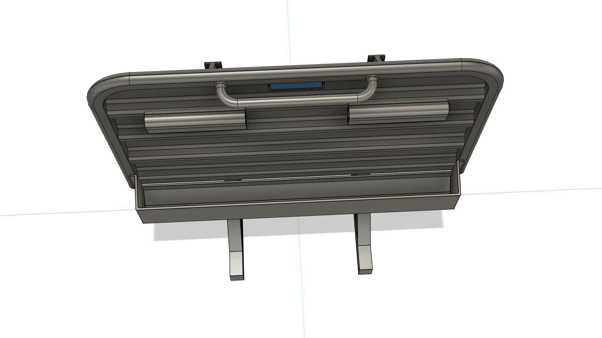 Cabin rack tool box 3D model_6