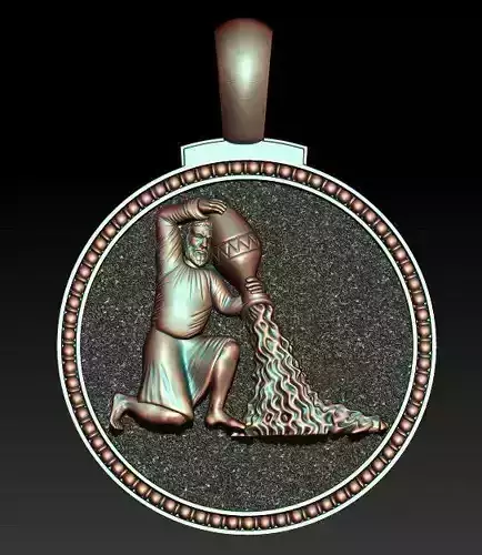 AQUARIOUS  PENDANT