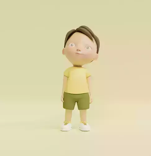 3D Boy Character
