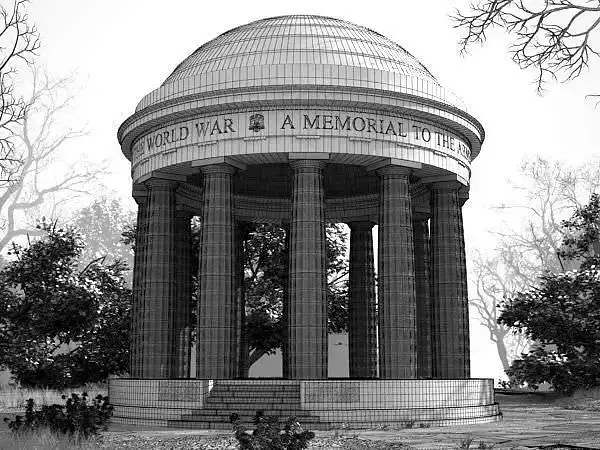 Memorial World War Colonnade