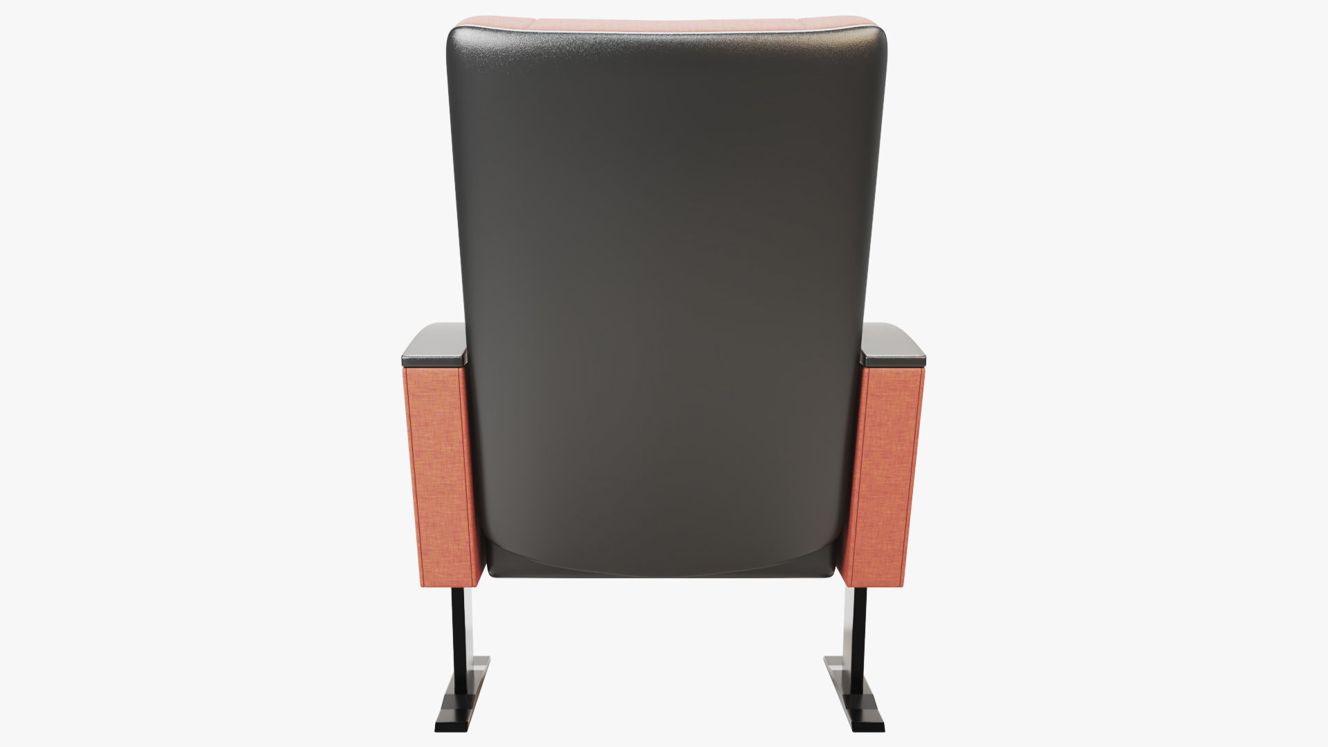 Auditorium Chair 3D model_4