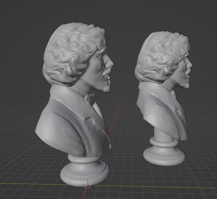 Eugene Delacroix 3D print model_20
