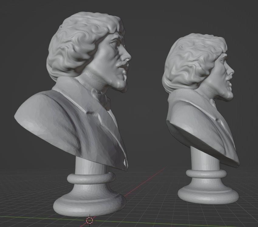 Eugene Delacroix 3D print model_16