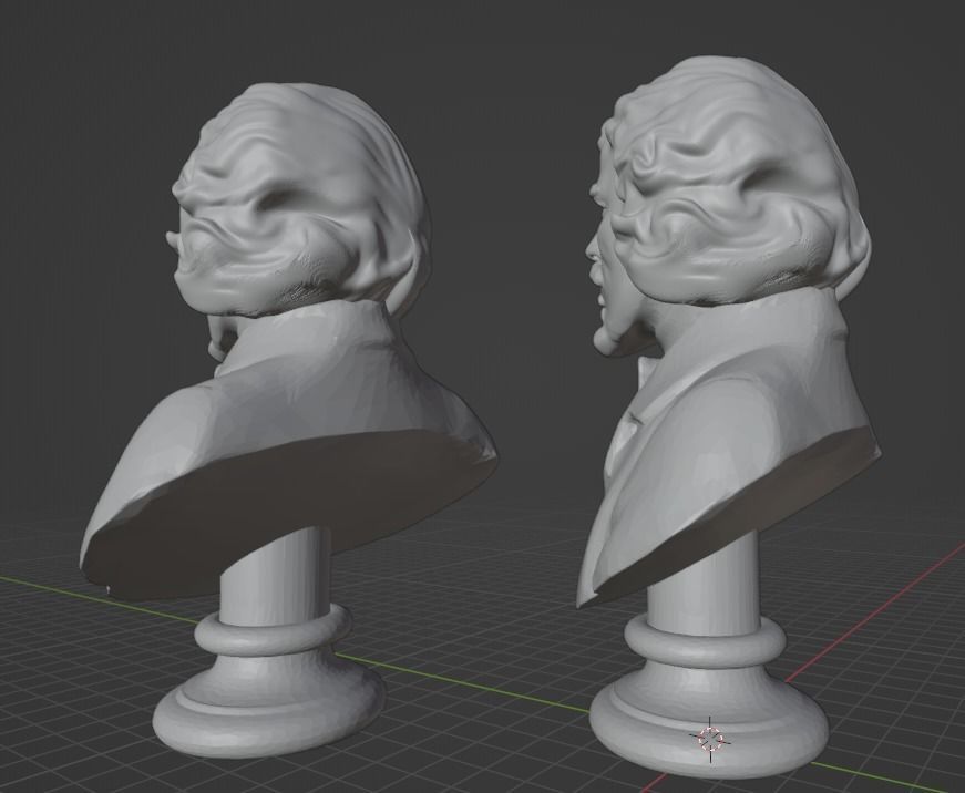 Eugene Delacroix 3D print model_14