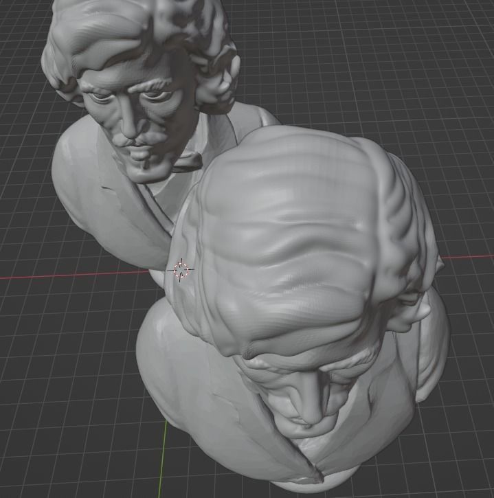 Eugene Delacroix 3D print model_19