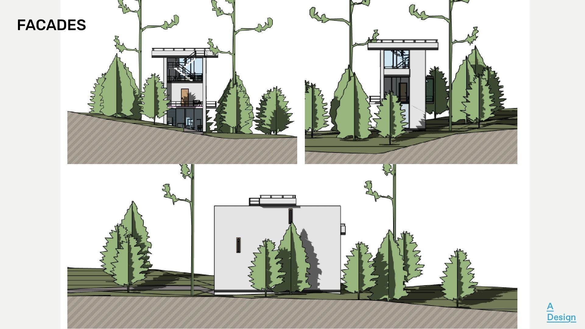 3 St House - Revit 3D model_5