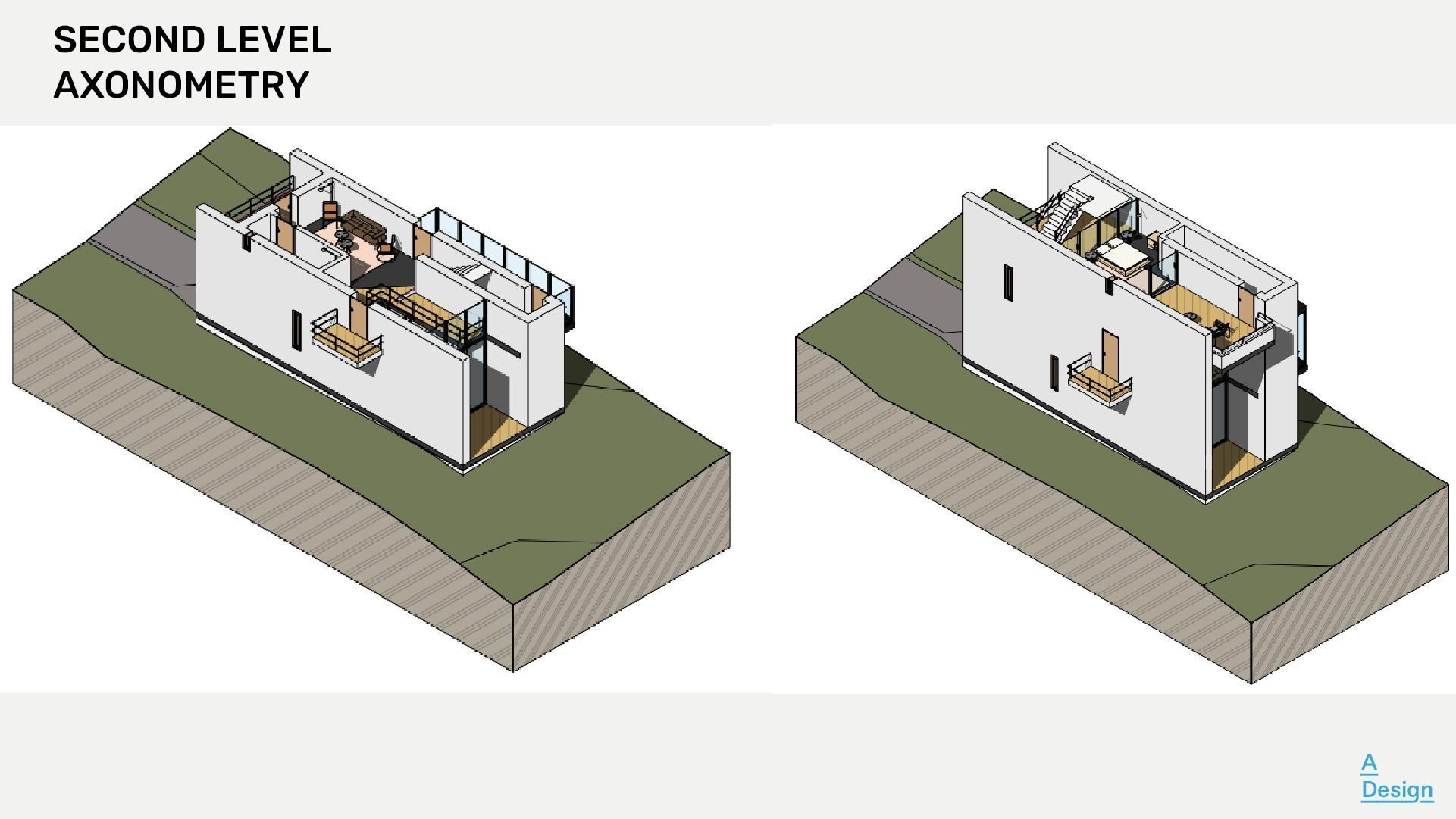 3 St House - Revit 3D model_3