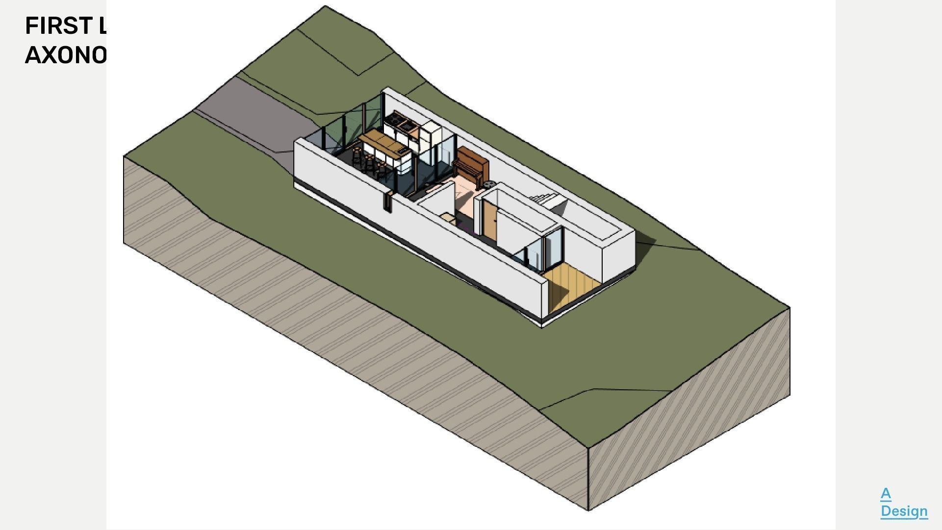 3 St House - Revit 3D model_2