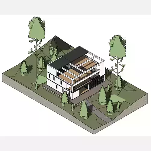 3 Stories square- Revit