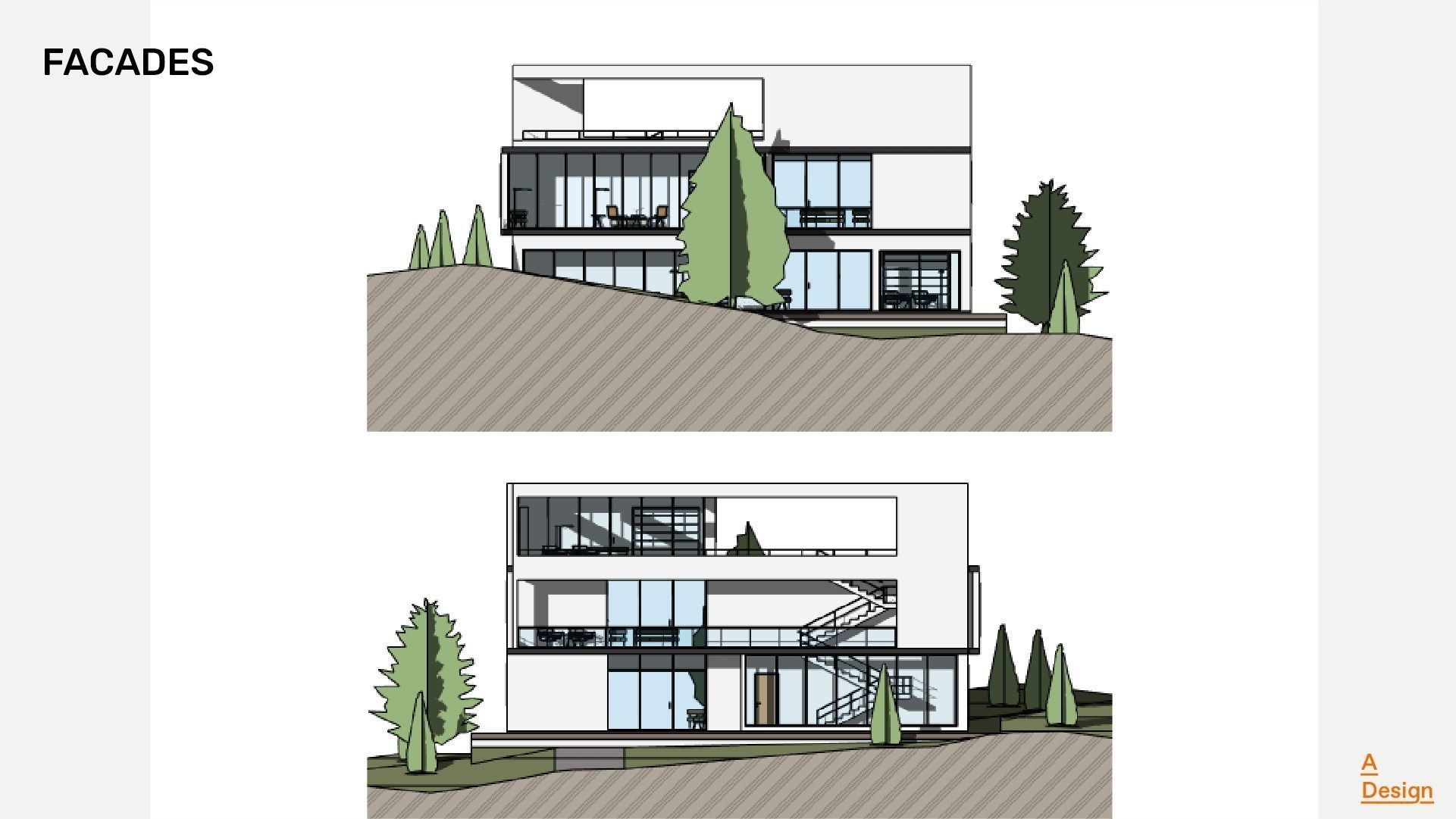 3 Stories square- Revit 3D model_5