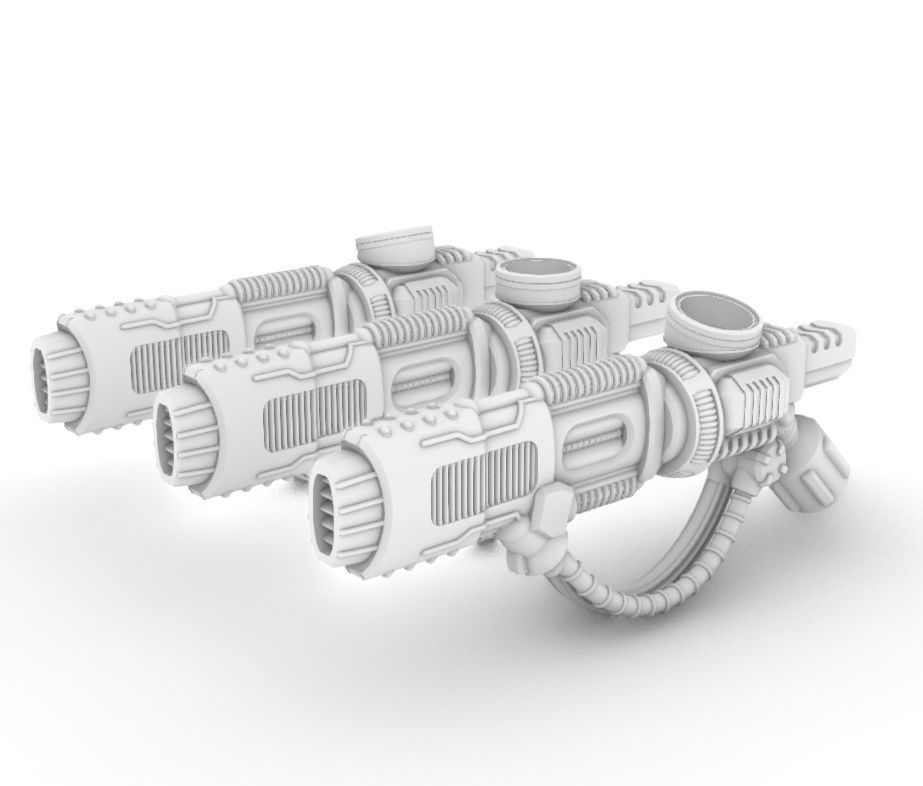 Raptor T- 28mm Combat Assault Fire Support Unit 3D print model_66