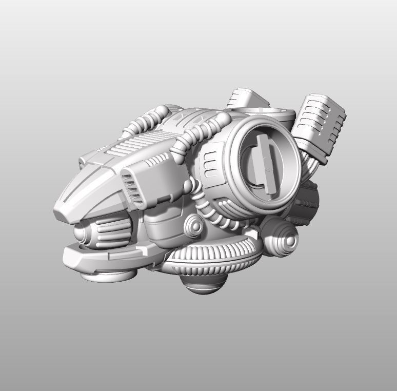 Raptor T- 28mm Combat Assault Fire Support Unit 3D print model_42