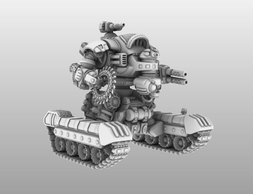Raptor T- 28mm Combat Assault Fire Support Unit 3D print model_21