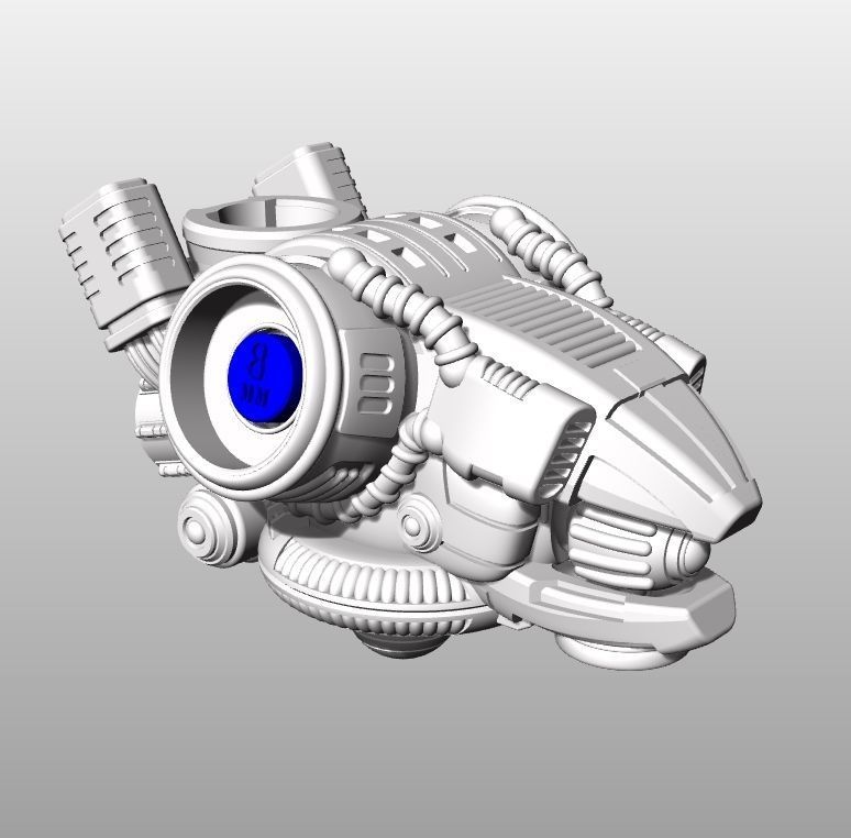 Raptor T- 28mm Combat Assault Fire Support Unit 3D print model_43
