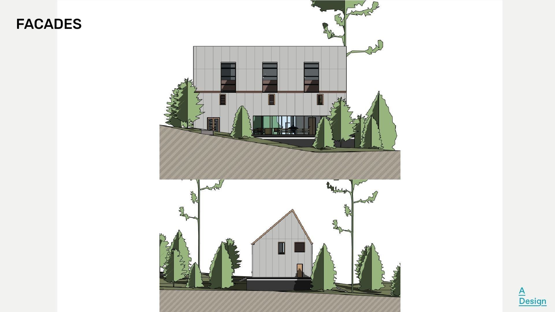 Barn house 2 - Revit 3D model | CGTrader