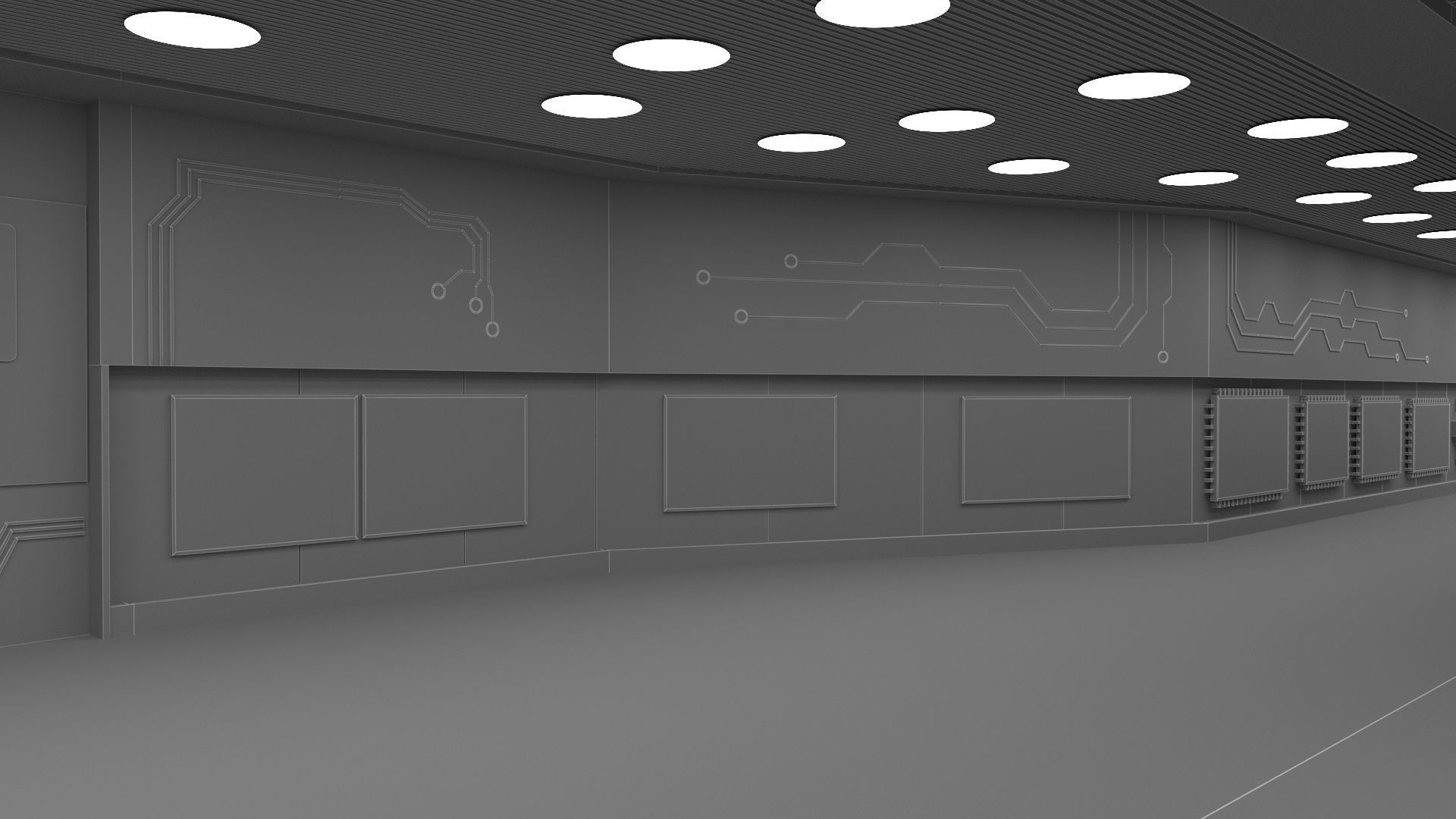 Enterprise Showroom A high quality Enterprise Showroom  3D model_43