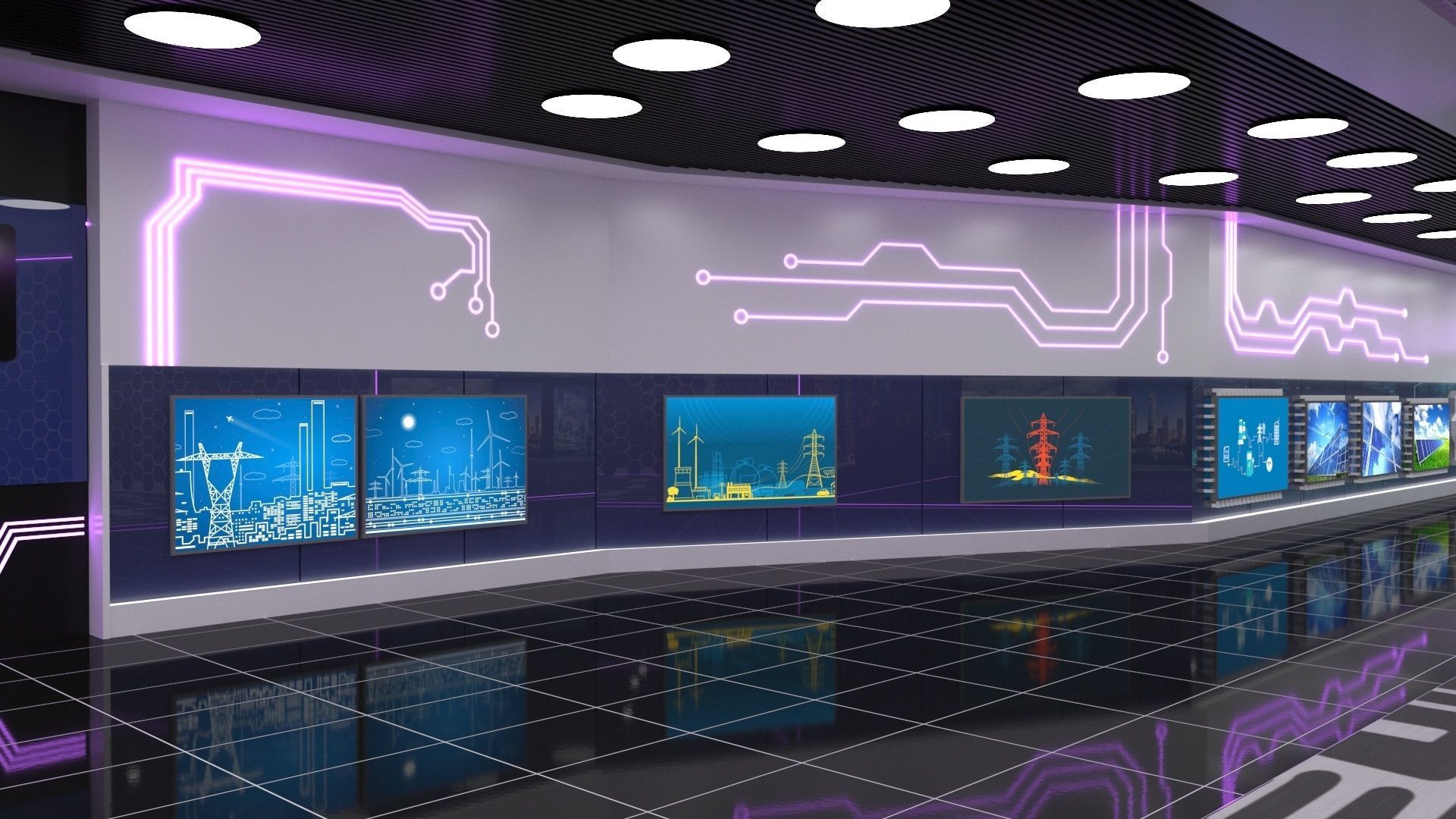 Enterprise Showroom A high quality Enterprise Showroom  3D model_17