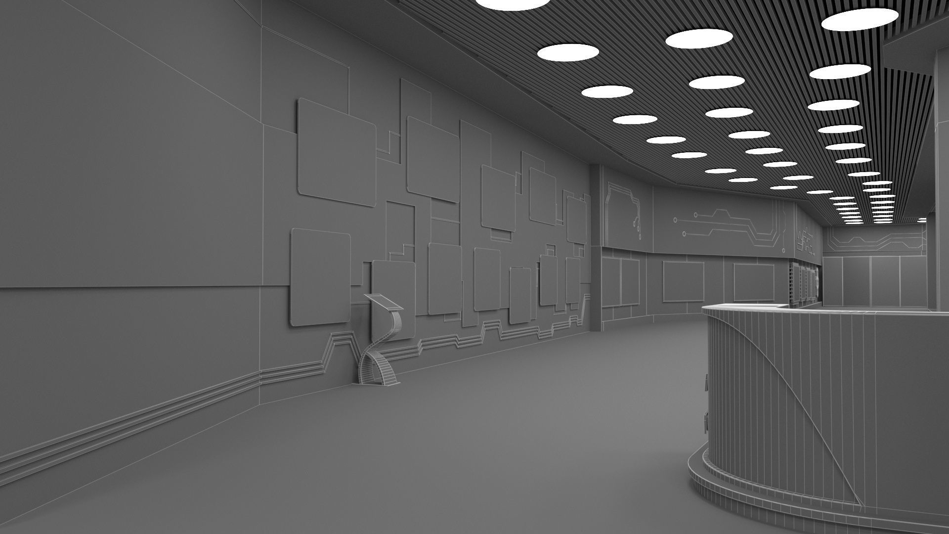 Enterprise Showroom A high quality Enterprise Showroom  3D model_32